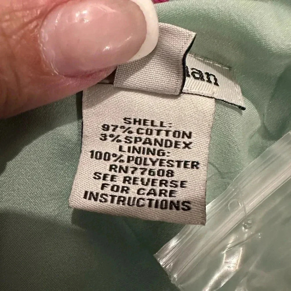 The J. Peterman Company Sleeveless Cotton Floral Dress Lined Sundress Size 2 NWT - Picture 7 of 8